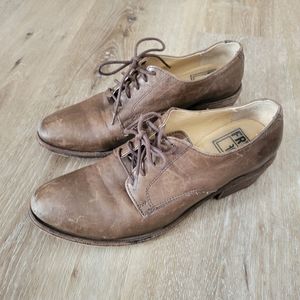 Frye leather oxfords